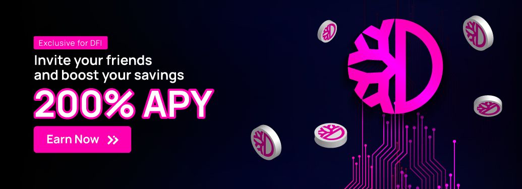 DFI Savings: 200% APY