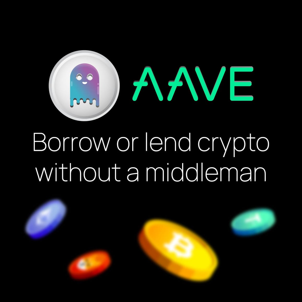 Aave (AAVE) - Borrow or lend crypto without a middleman