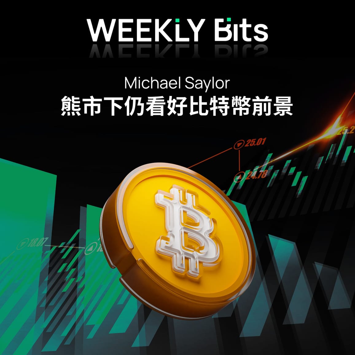 Michael Saylor 熊市下仍看好比特幣前景