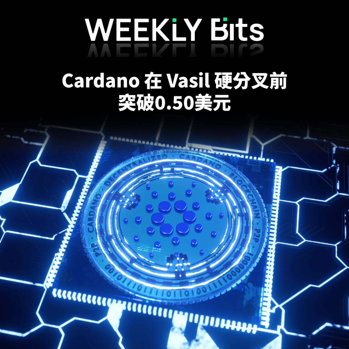 Cardano在 Vasil硬分叉前突破0.50美元