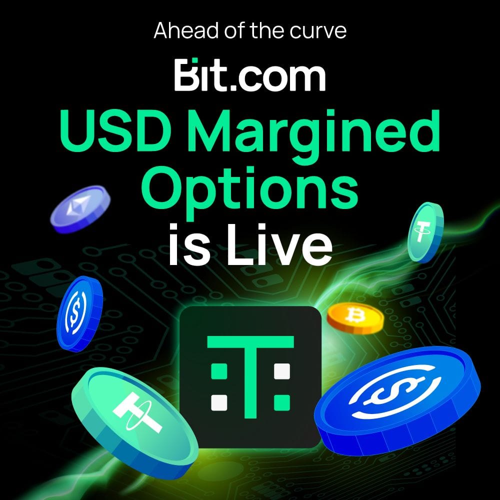 BIT.COM AHEAD OF THE CURVE WITH NEW USD- CRYPTO OPTIONS TRADING