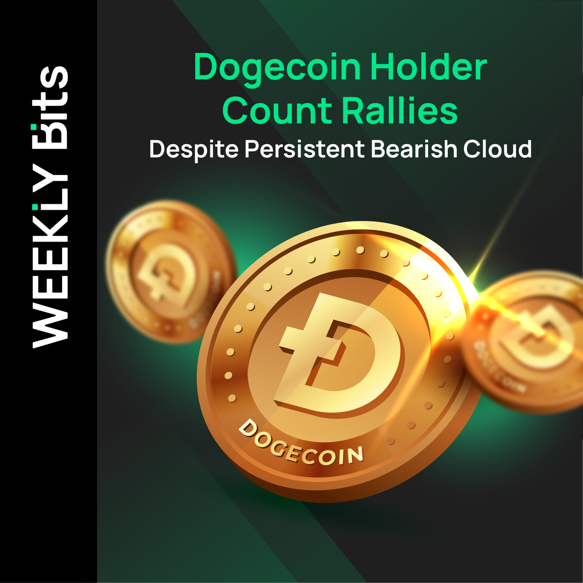 Dogecoin Holder Count Rallies despite Persistent Bearish Cloud
