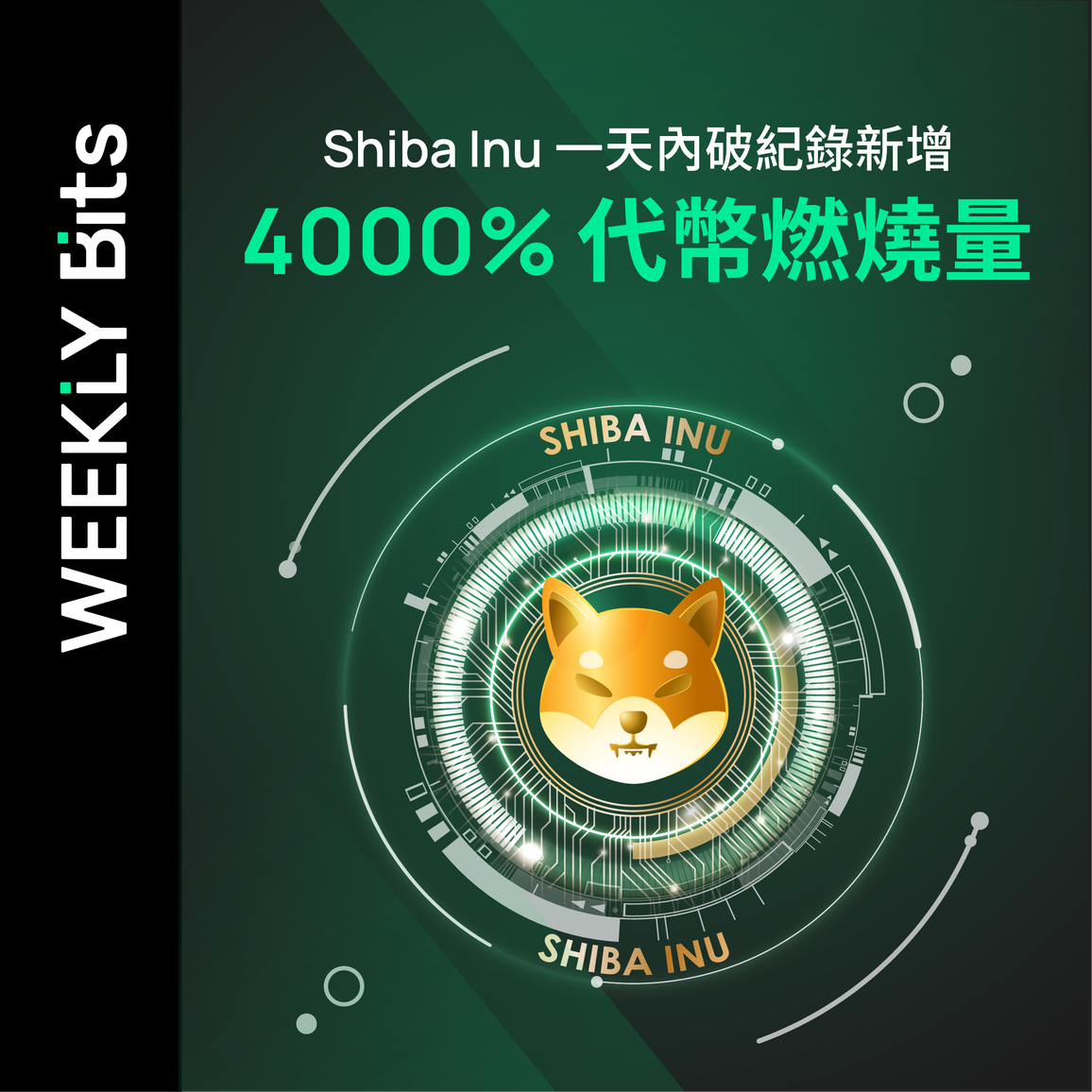 Shiba Inu 一天內破紀錄新增 4000% 代幣燃燒量