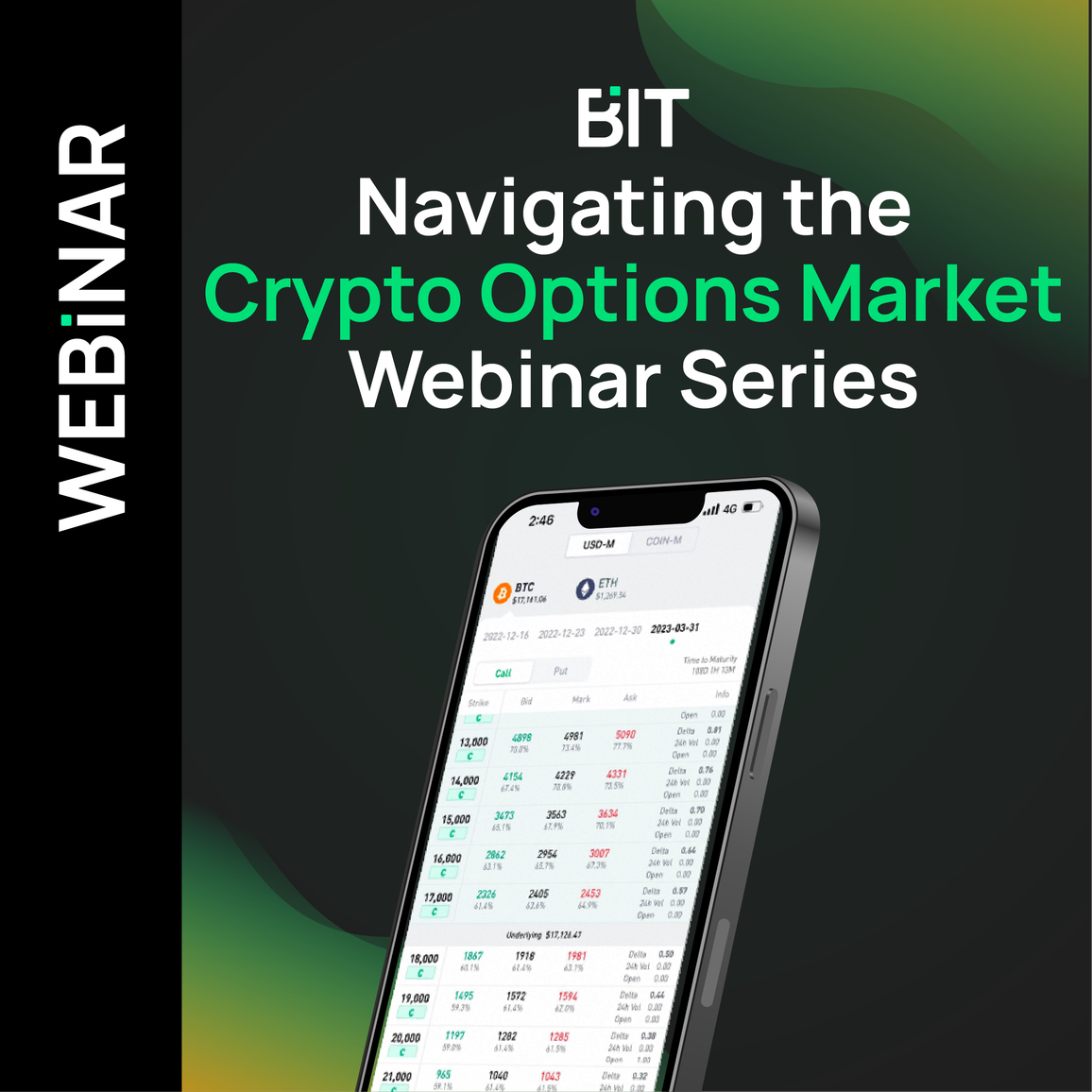 Navigating the Crypto Options Market | Webinar Series