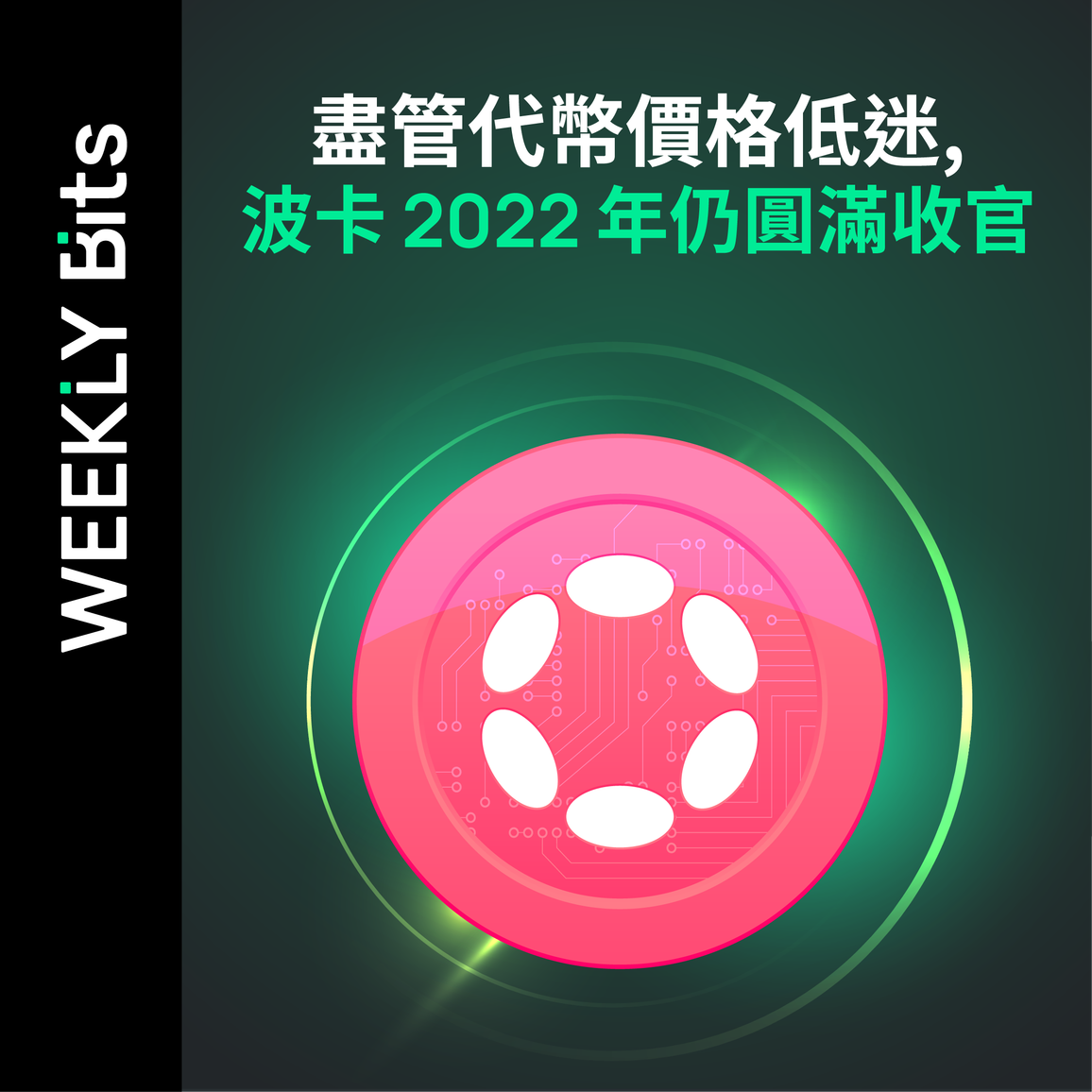 盡管代幣價格低迷，波卡 2022 年仍圓滿收官