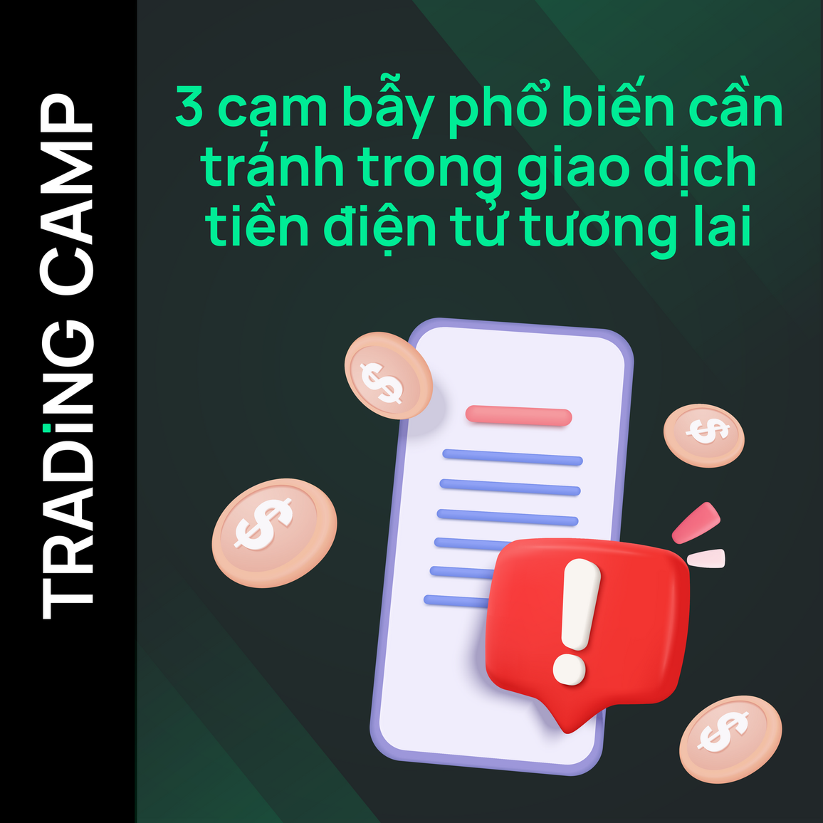 3 cạm bẫy phổ biến cần tránh trong giao dịch tiền điện tử tương lai | BIT