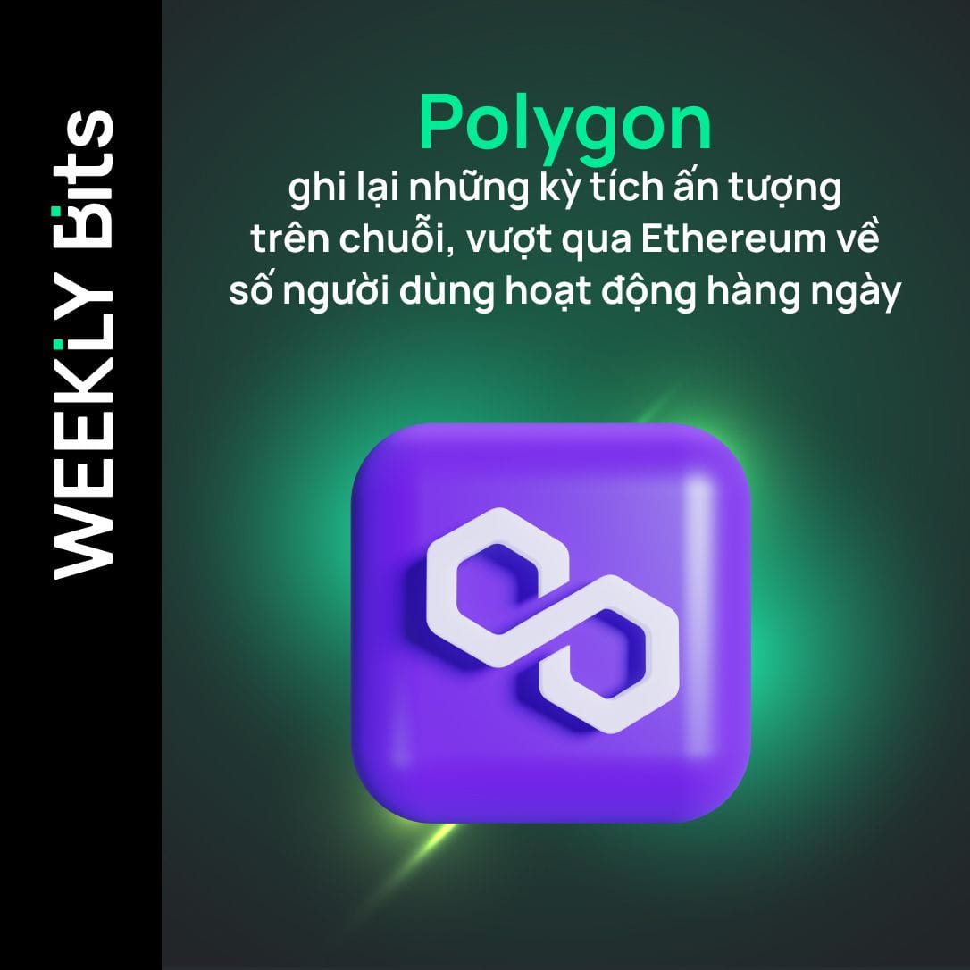 Polygon ghi lại những kỳ tích ấn tượng trên chuỗi, vượt qua Ethereum về số người dùng hoạt động hàng ngày