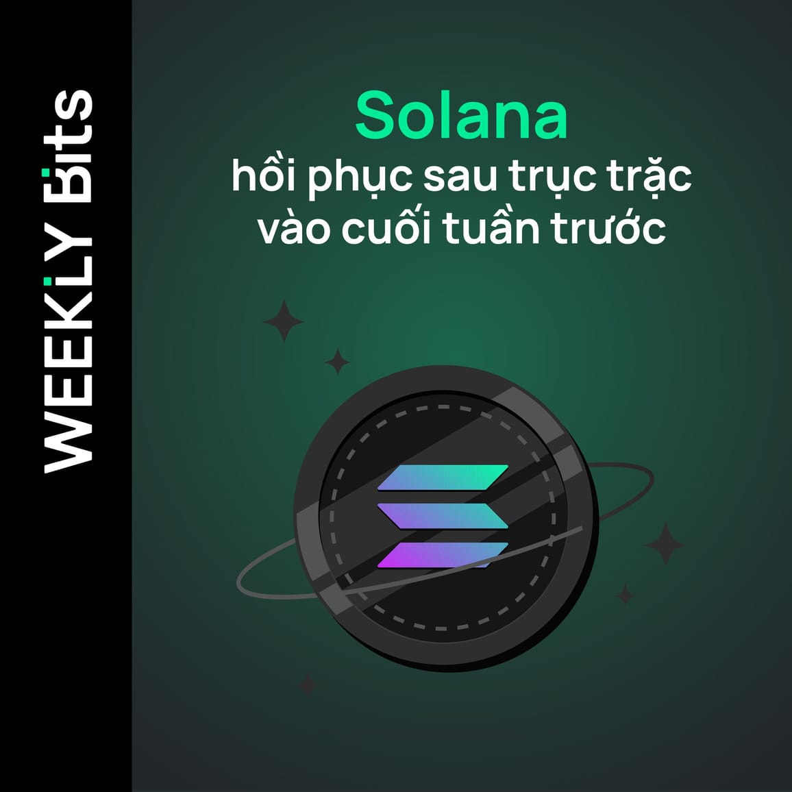 Solana hồi phục sau trục trặc vào cuối tuần trước