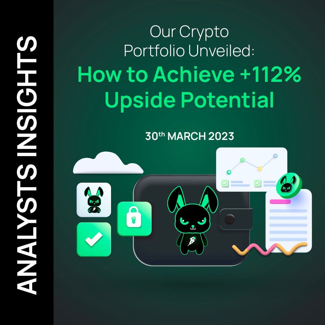 Our Crypto Portfolio Unveiled: How to Achieve +112% Upside Potential