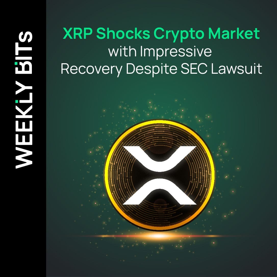 XRP Shocks Crypto Market with Impressive Recovery Despite SEC Lawsuit