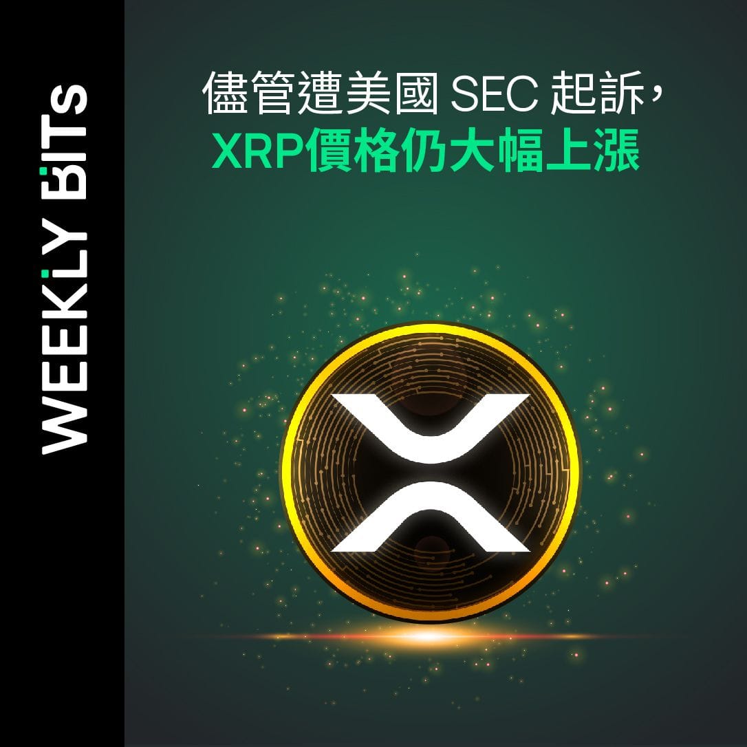 儘管遭美國 SEC 起訴，XRP價格仍大幅上漲