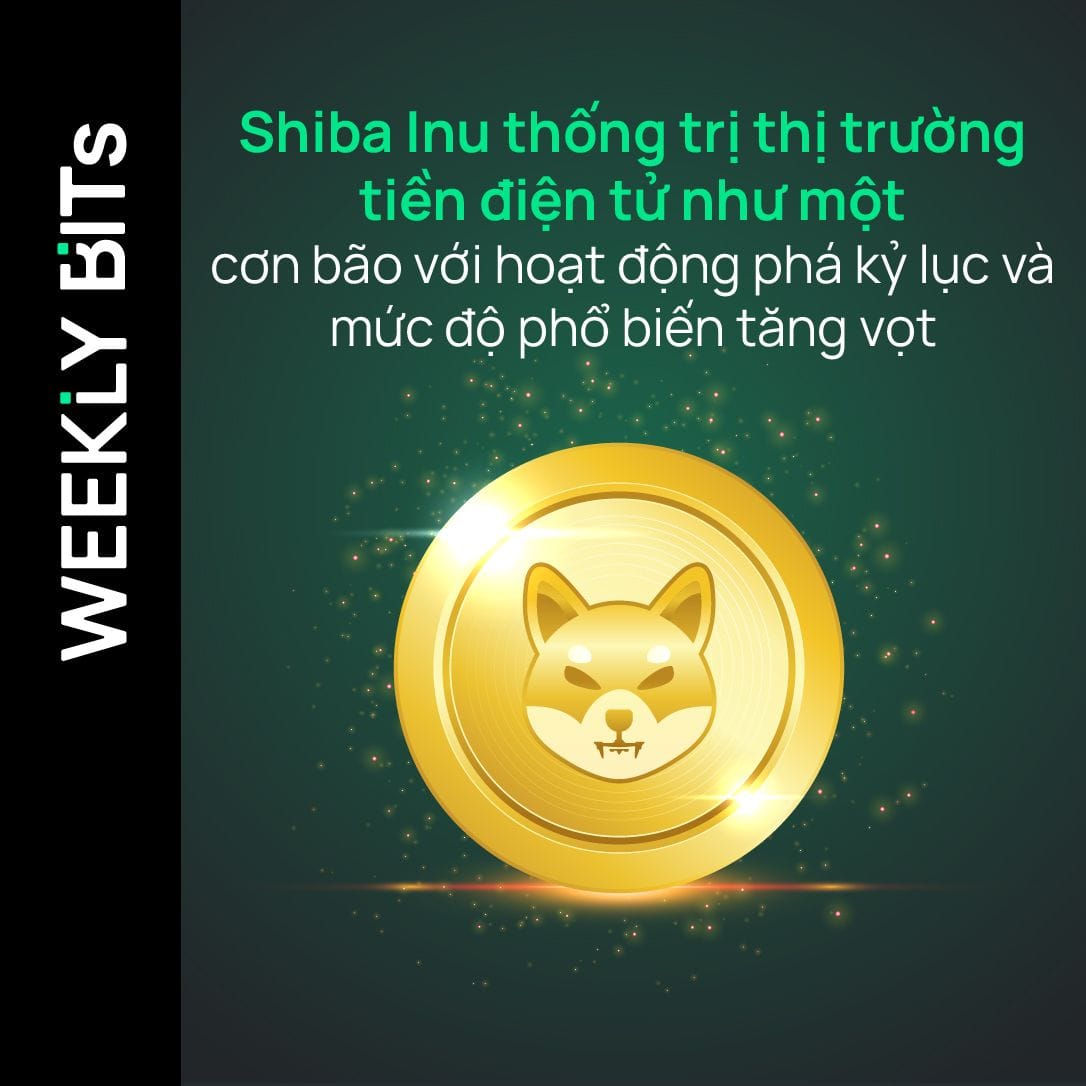 Shiba Inu thống trị thị trường tiền điện tử như một cơn bão với hoạt động phá kỷ lục và mức độ phổ biến tăng vọt