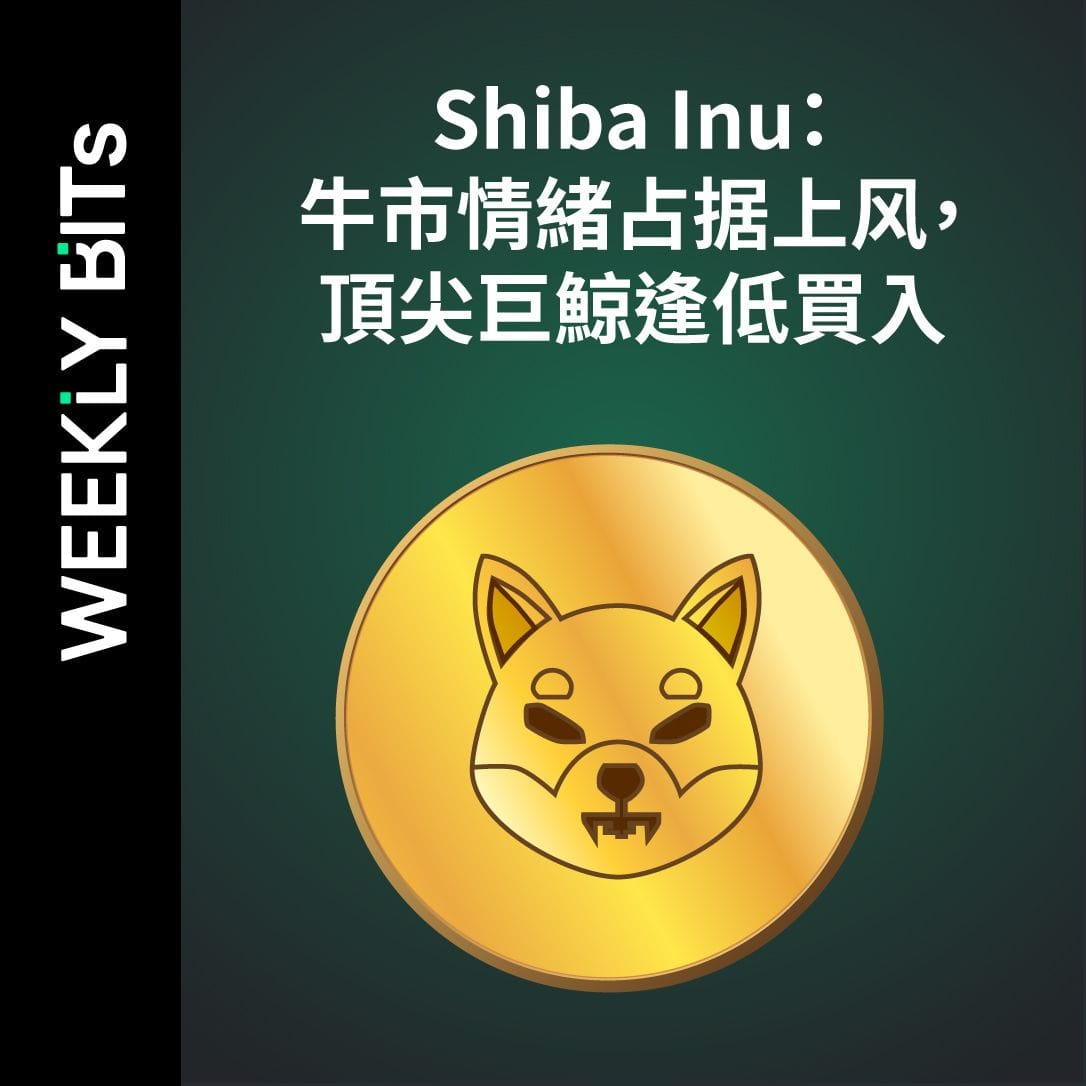 Shiba Inu：牛市情緒占据上风，頂尖巨鯨逢低買入