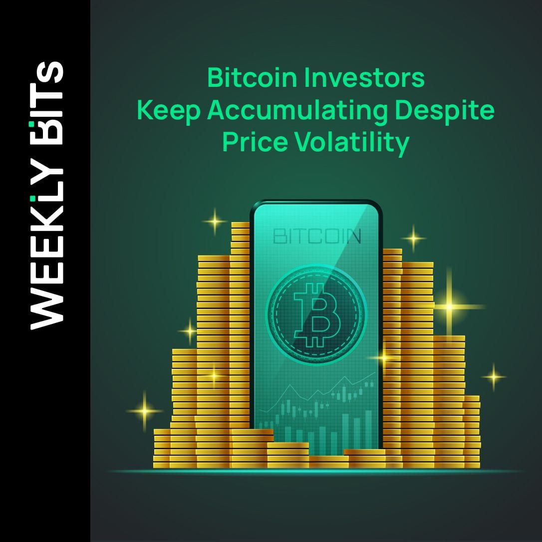 Bitcoin Investors Keep Accumulating Despite Price Volatility