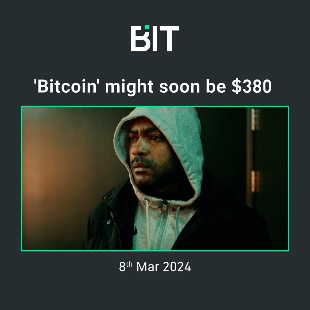 'Bitcoin' might soon be $380