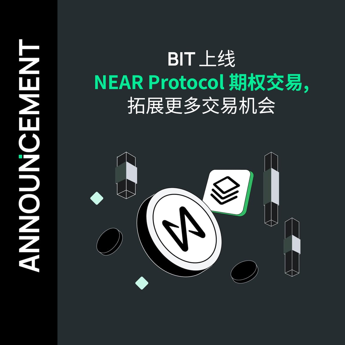 BIT 上线 NEAR Protocol 期权交易，拓展更多交易机会