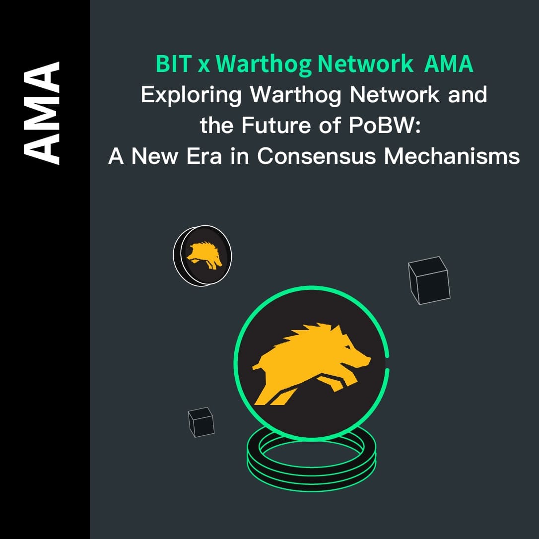 BIT x Warthog Network AMA:   
Exploring Warthog Network and the Future of PoBW:  A New Era in Consensus Mechanisms